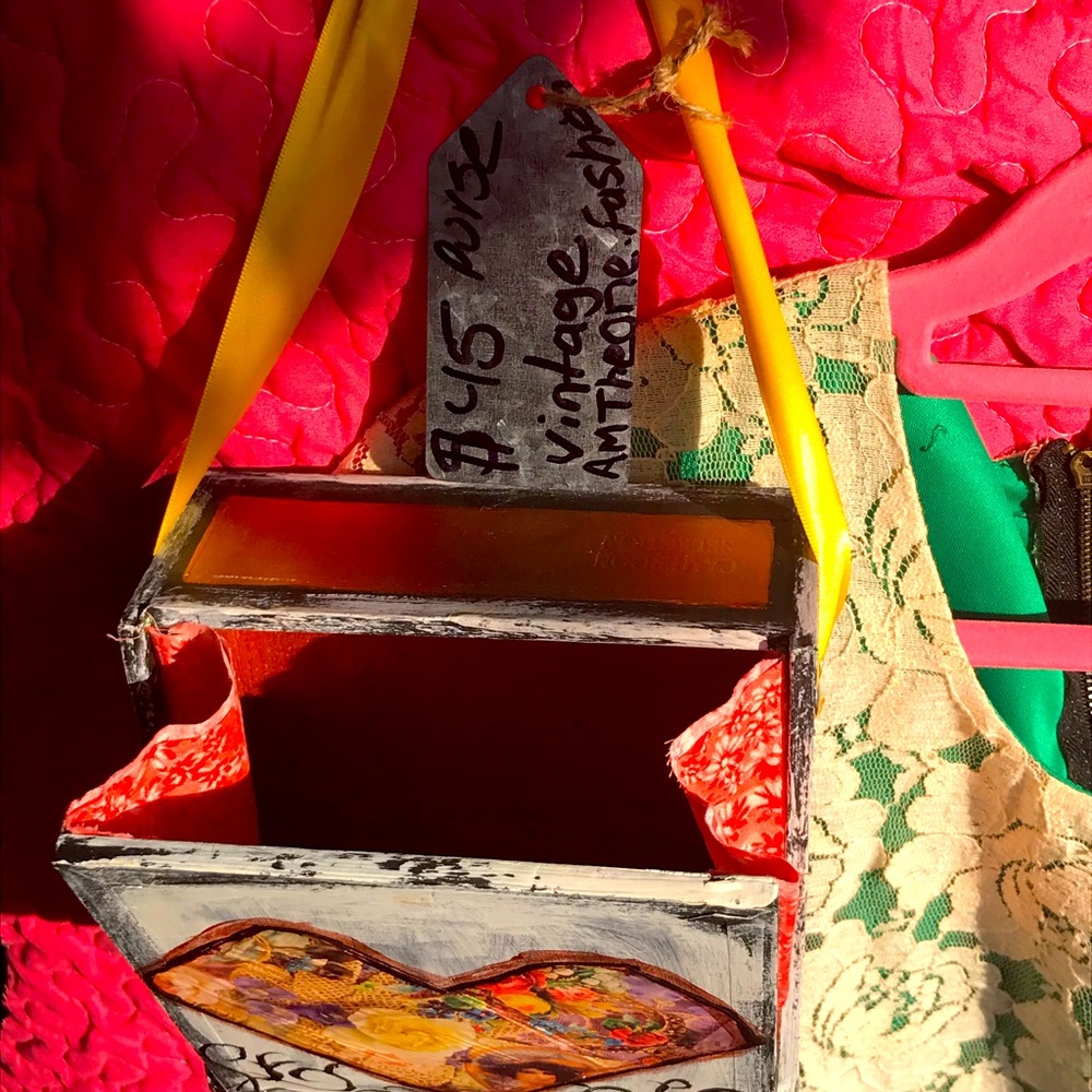 Handmade vintage purses made with a unique style by reg